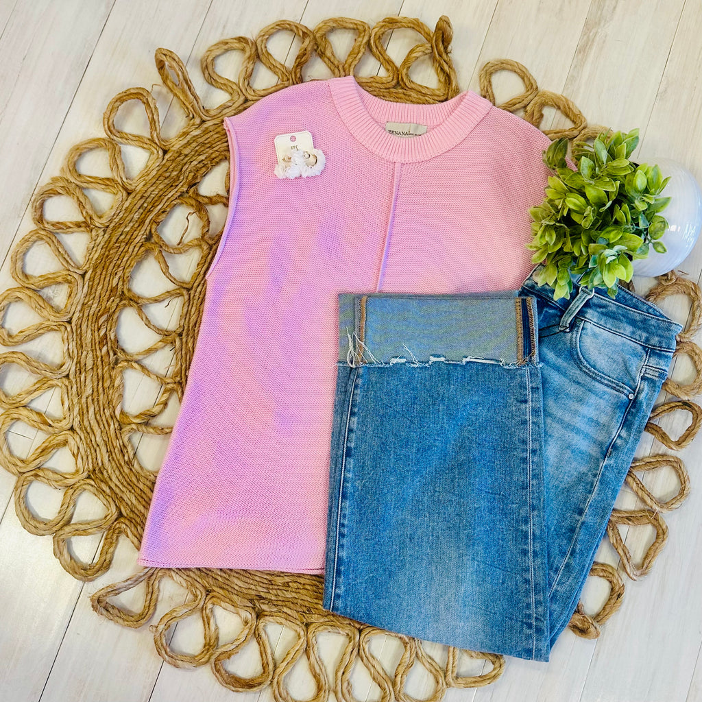 Women’s Pink Knit Top
