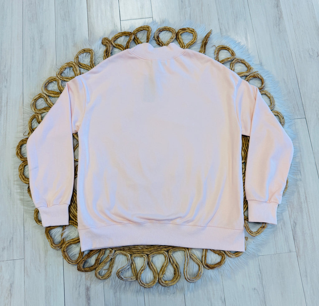 Women’s Evermmee Pumpkin Mock Neck Pullover