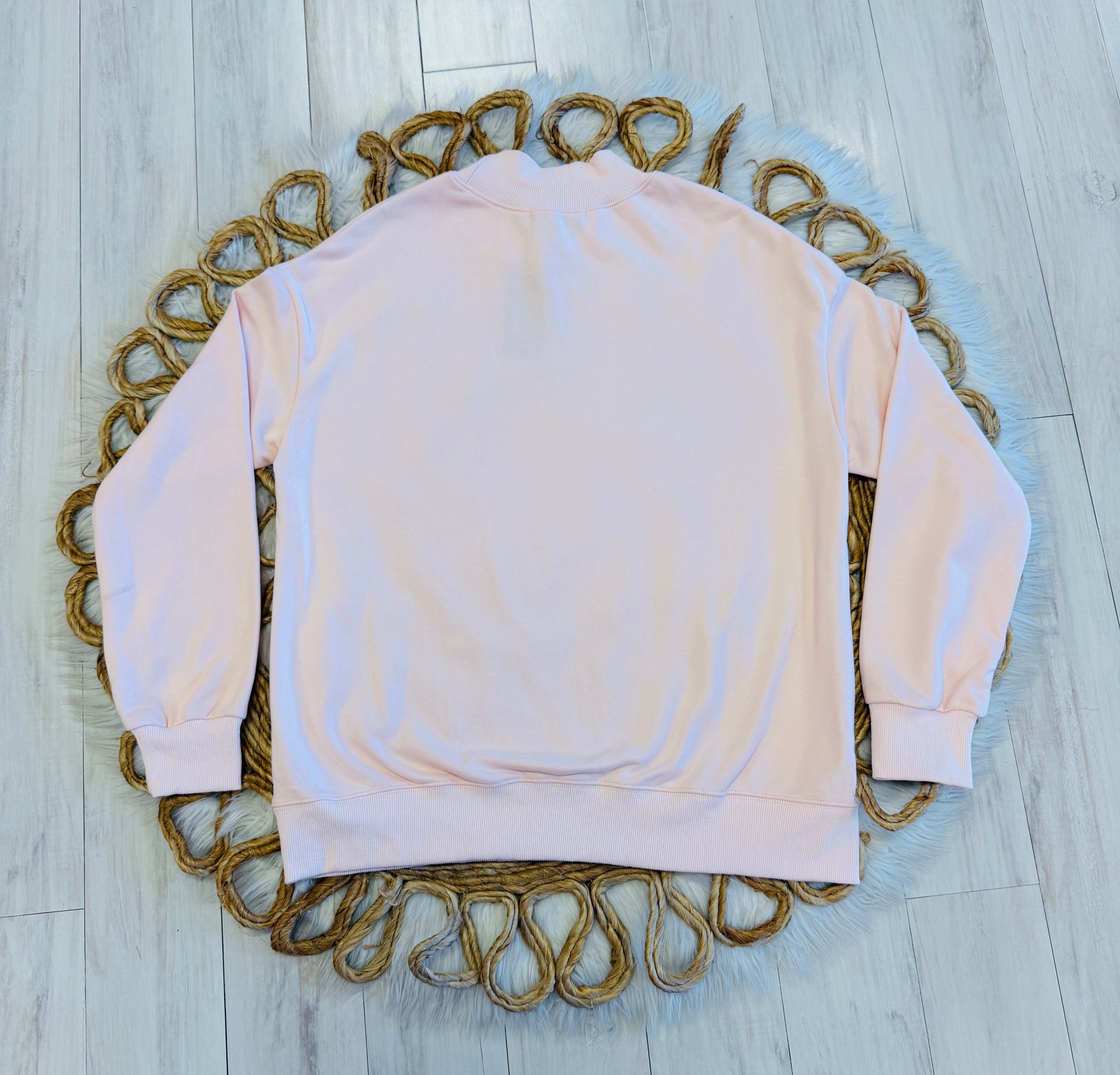 Women’s Evermmee Pumpkin Mock Neck Pullover
