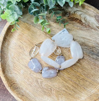 Gem with Gold Bracelet