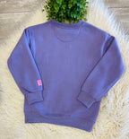 Girl’s LuLu Mac Purple With Pink Letters Sweatshirt