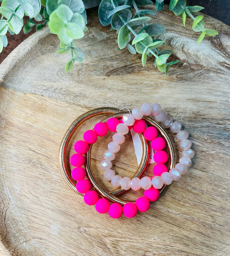 4-Set Stackable Bracelet