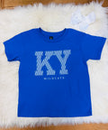 Girls Youth KY Blue Tee Shirt