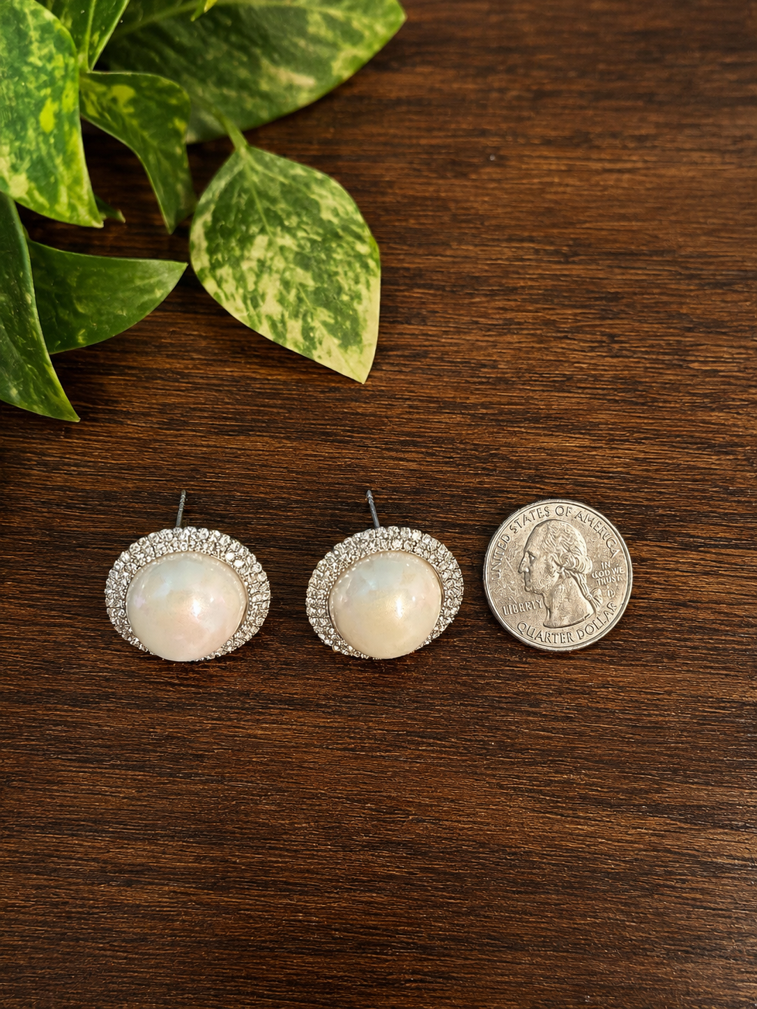Pear Halo Earrings