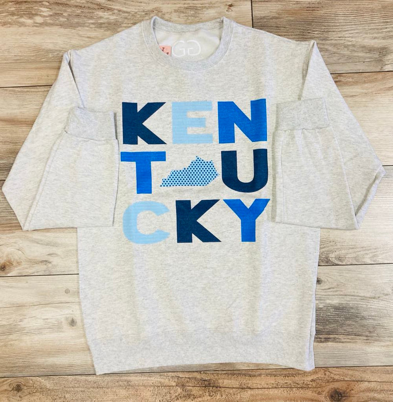 Multicolor Kentucky crewneck - Mini Mee Boutique