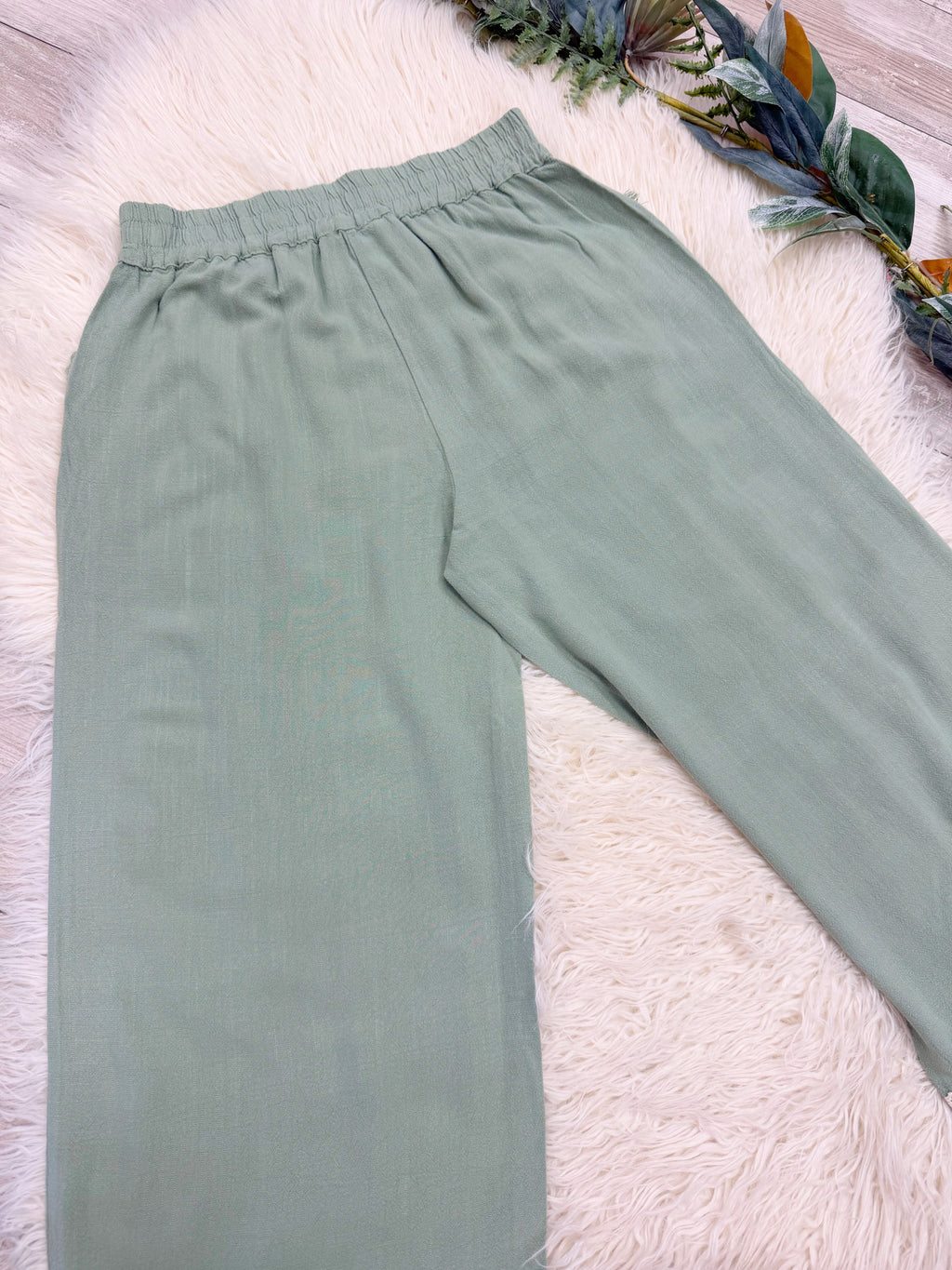 Sagebrush Fringe Linen Pants by UmGee Women’s - Loose Fit