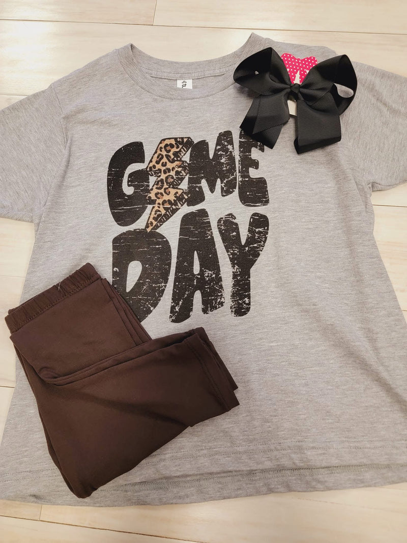 Girls Game Day Tee - Mini Mee Boutique