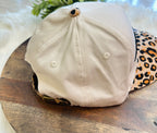Women’s “Blessed” Cheetah Print Hat