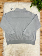 Women’s Zenana Grey Quarter Zip Top