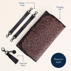 Itzy Ritzy Boss Plus Leopard Diaper Bag
