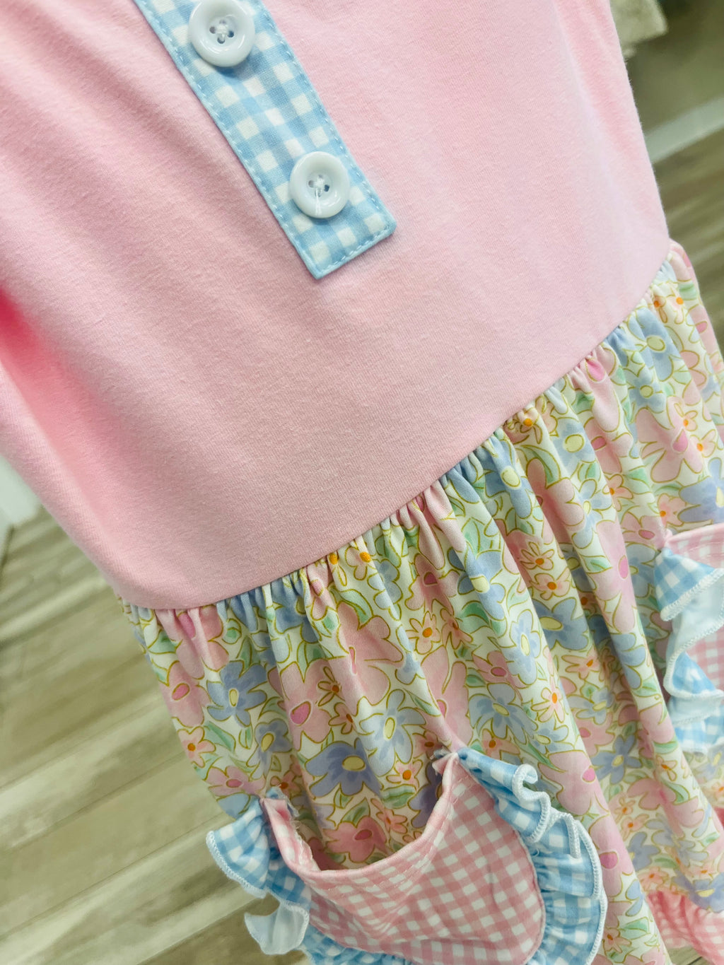 Girl’s Sweet Meadow Ruffle Dress