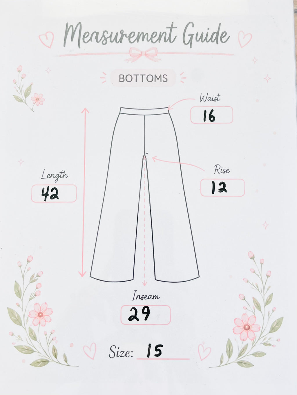 Women’s Risen Slouchy Wide Leg Cuffed Jeans Style 0011