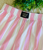 Women’s LuLu Mac Pink Striped Pants