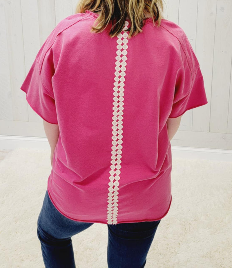 Hot Pink Umgee Top - Mini Mee Boutique