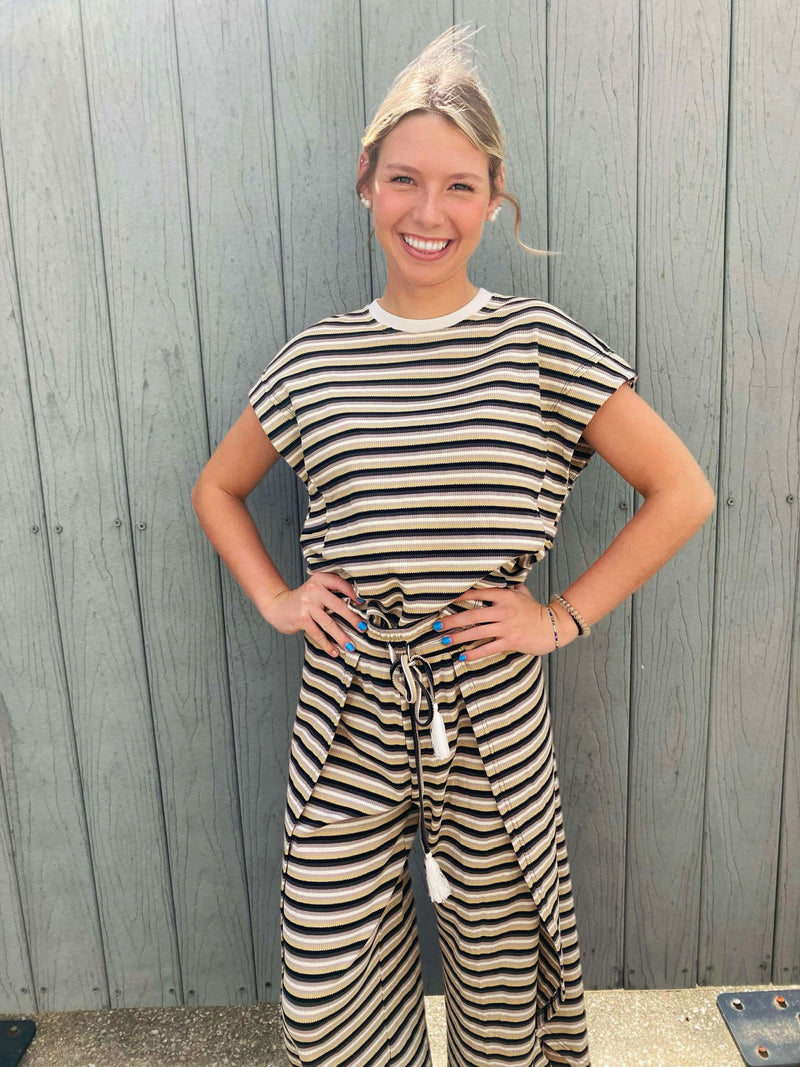 Striped 2 Piece Set - Mini Mee Boutique