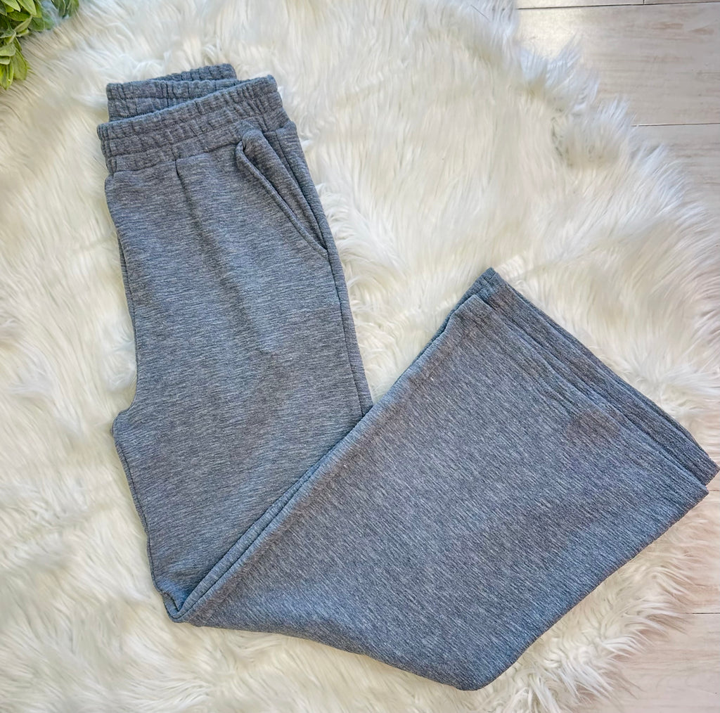 Women’s Charcoal Sleeveless Cotton Slub Pant Set