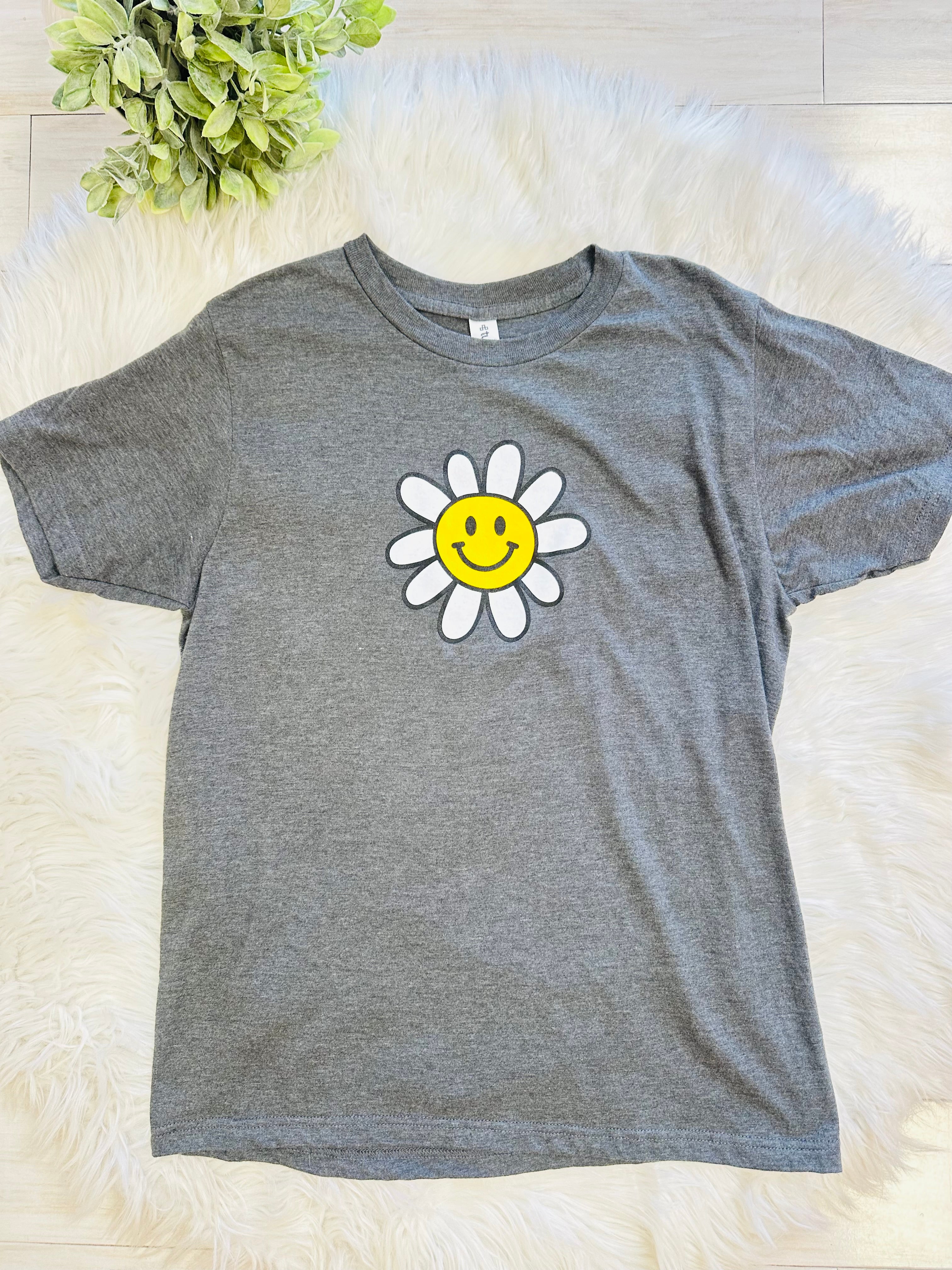 Girl’s White Flower Tee
