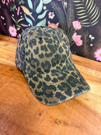 Cheetah Denim Hat