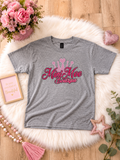 Mini Mee Girls T-Shirt Gildan Tee Grey