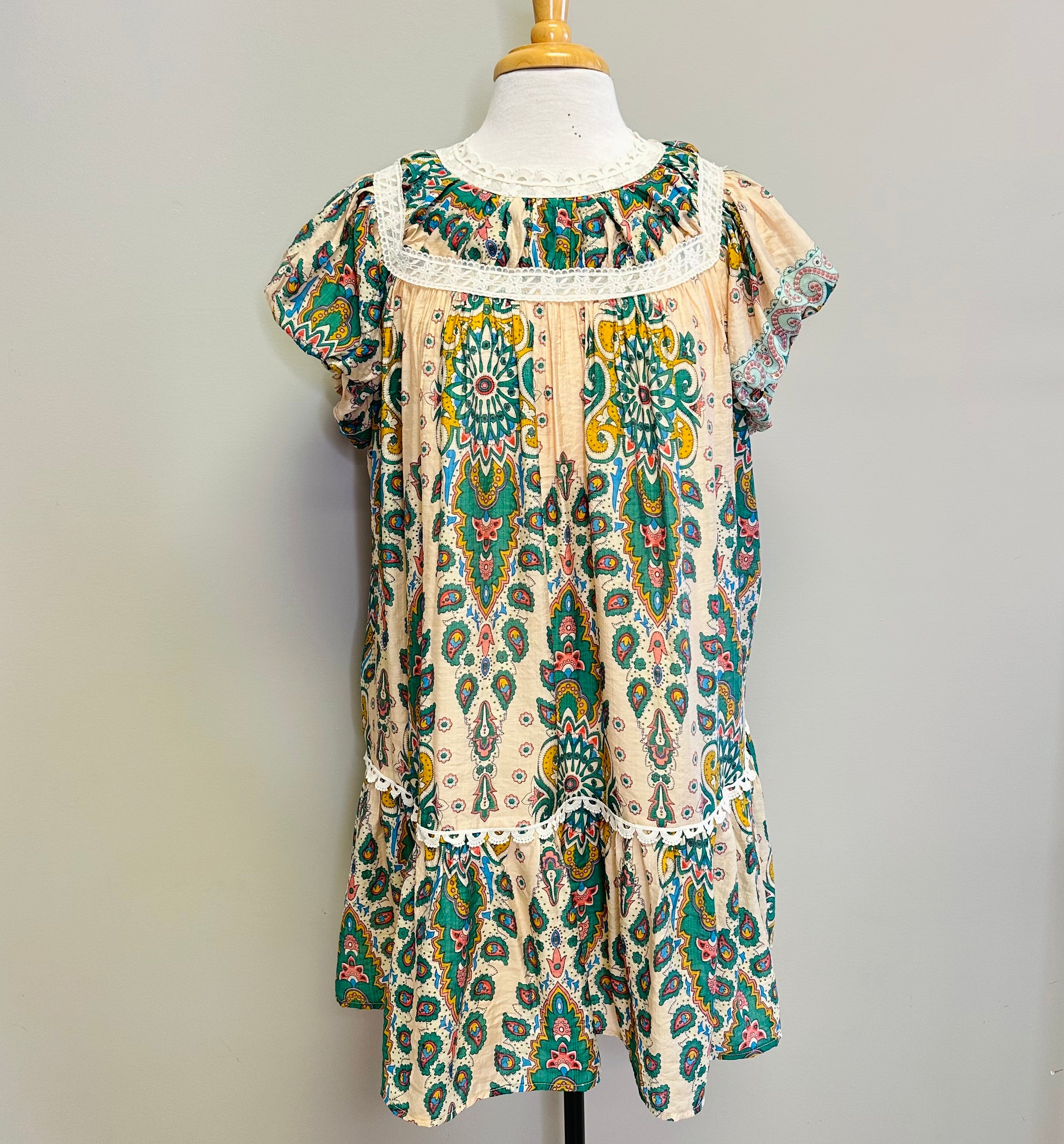 Women’s Umgee Mix Colored Printed Dress