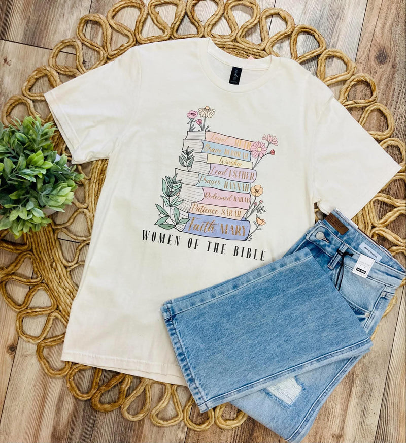 Women Of The Bible Graphic Tee - Mini Mee Boutique