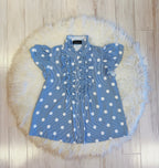 Women’s Evermmee Polka Dot Button Down Top