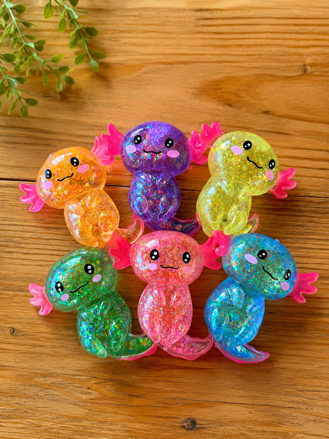 Axolotl Squishy Toy - Gel Filled Ages 3+
