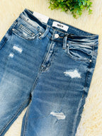 women’s Mica High Rise Straight Crop Jeans #7794
