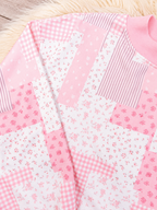 Pretty in Patchwork Women’s 2 Piece Shorts Set by Evermmee