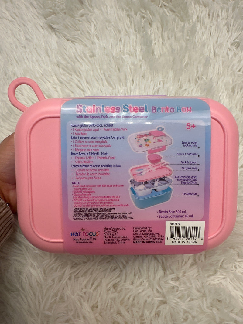 Butterfly Stainless Steel Bento Box