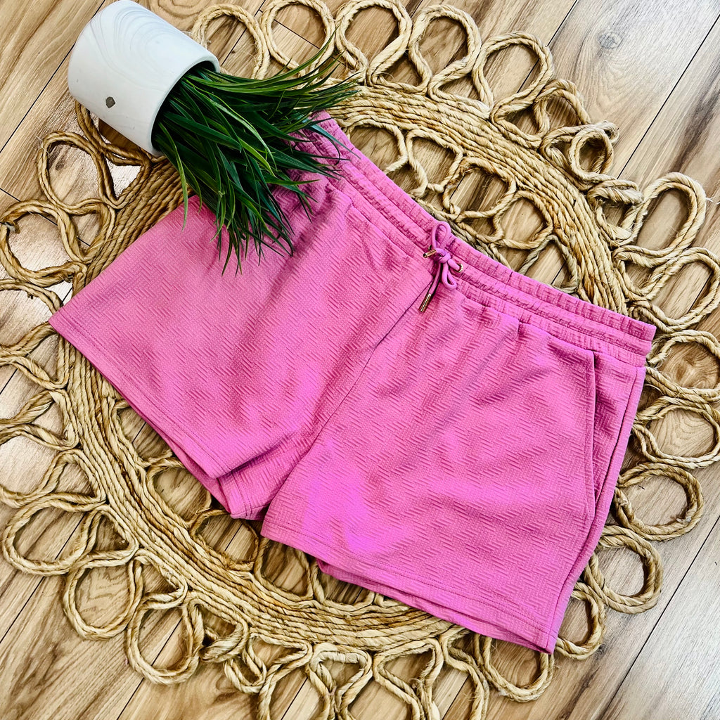 Women’s Pink Mary Square Short Set