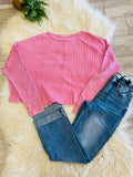 Women’s Double Zero Pink Long Sleeve Top