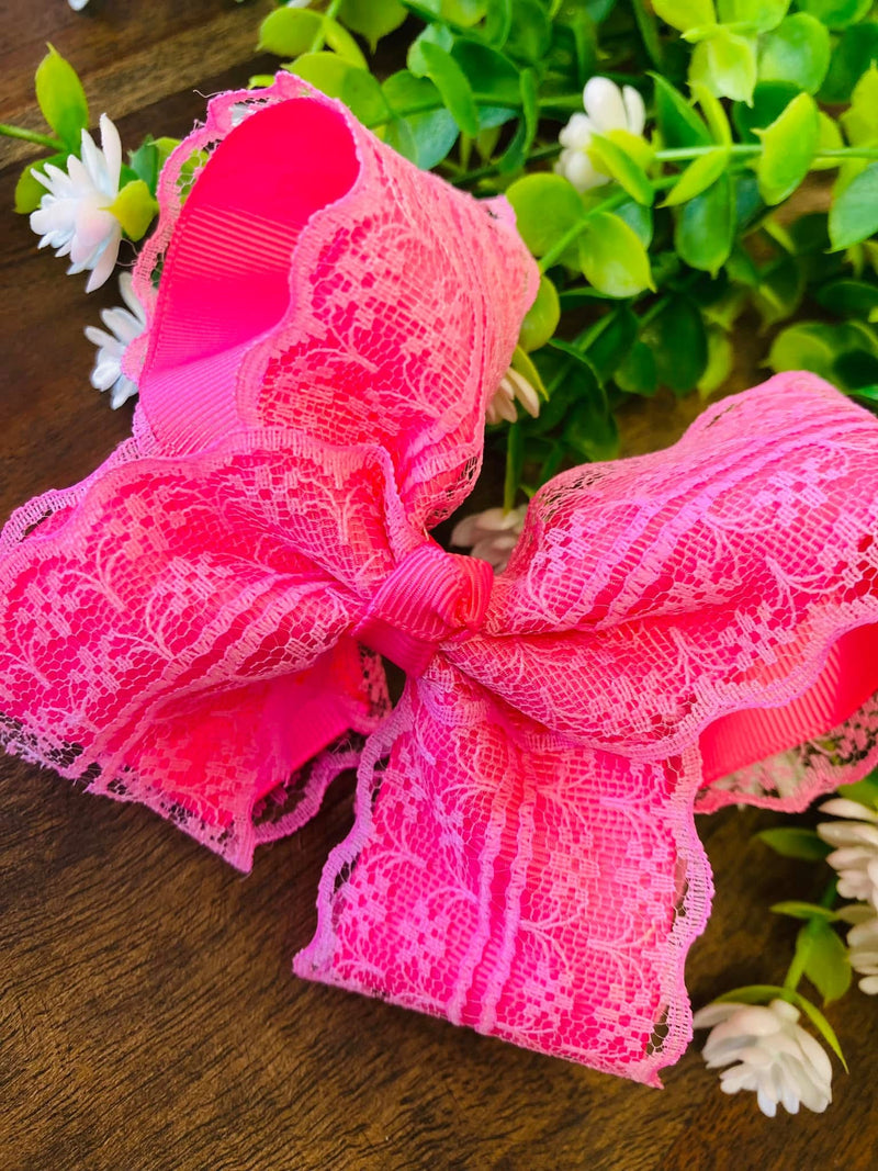 Mini Mee Lace Bows