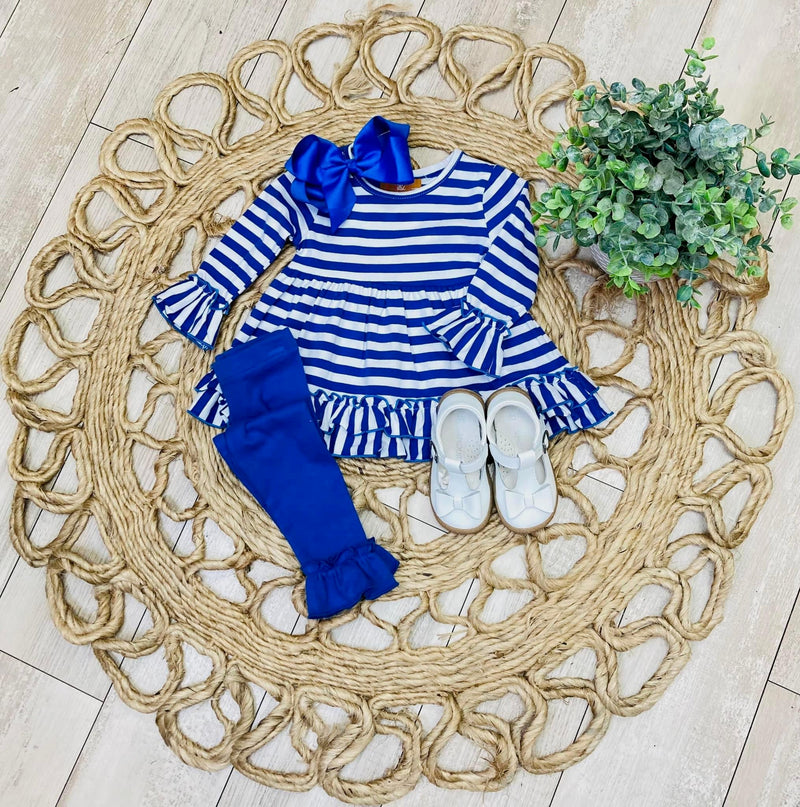 Girls Blue 2 Piece Set