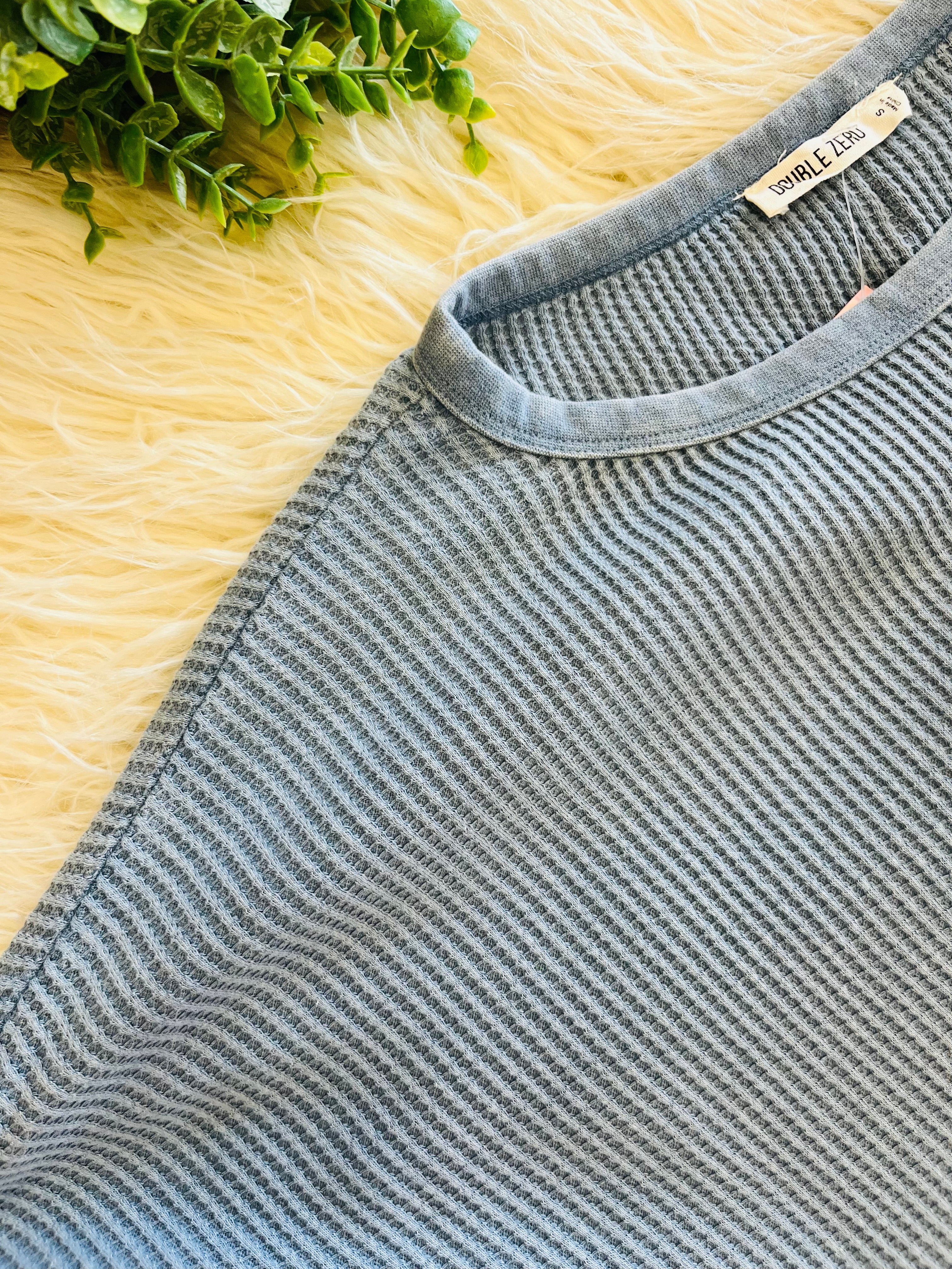 Women’s Double Zero Sky Blue Long Sleeve Top