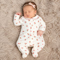 Girls Mayoral Baby Floral Bouquet Sleeper