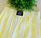 Women’s LuLu Mac Yellow Striped Pants