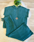 Women’s Zenana Cute Cotton Set In Jade
