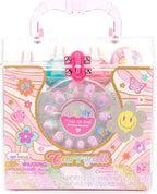 Girl’s hot focus press on nail set