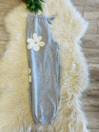 Women’s Double Zero Grey Daisy Two Piece Set