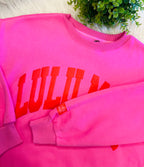 Women’s LuLu Mac Pink & Orange Sweatshirt