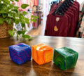 Swirl Cube Squishy Toy Slow Rise Gel Filled Ages 3+