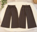 Women’s Zenana Brown French Terry Enzyme Washed Pants