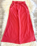 Women’s Zenana Ruby French Terry Enzyme Washed Pants