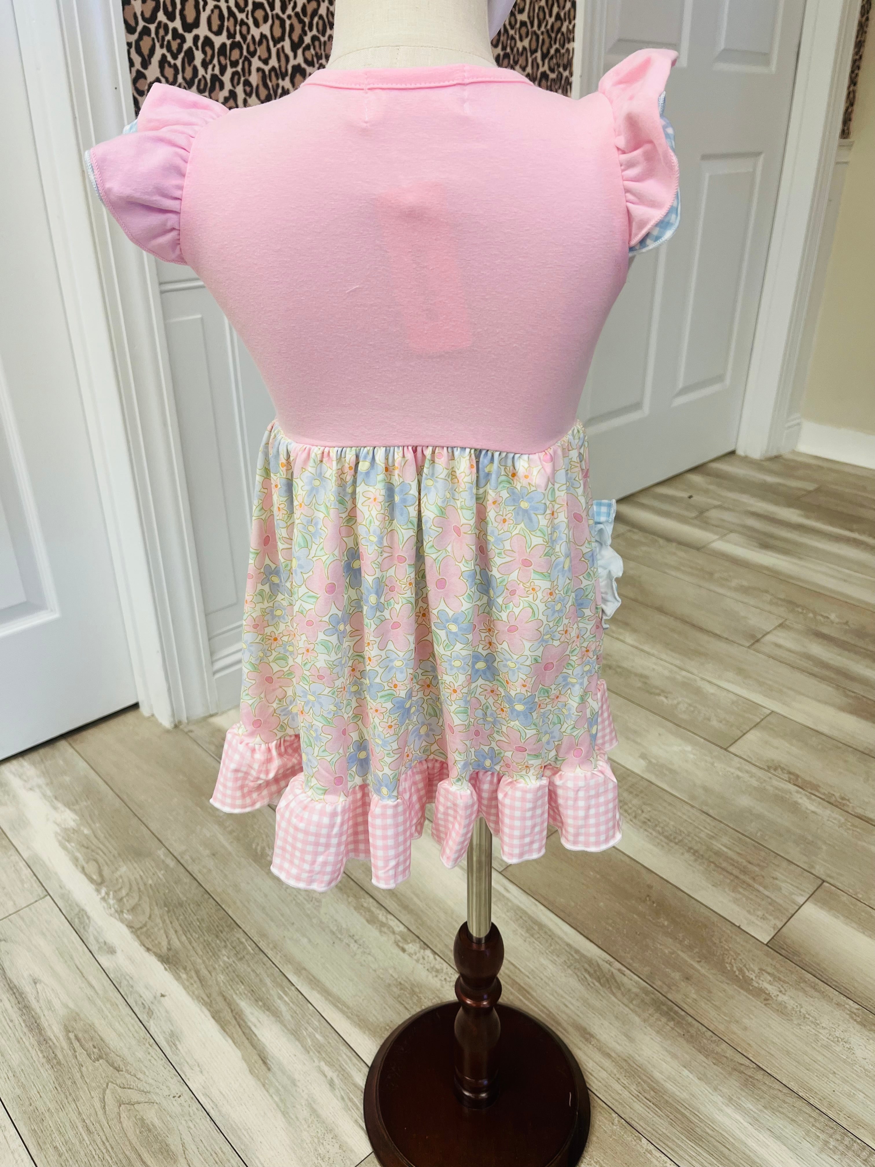 Girl’s Sweet Meadow Ruffle Dress