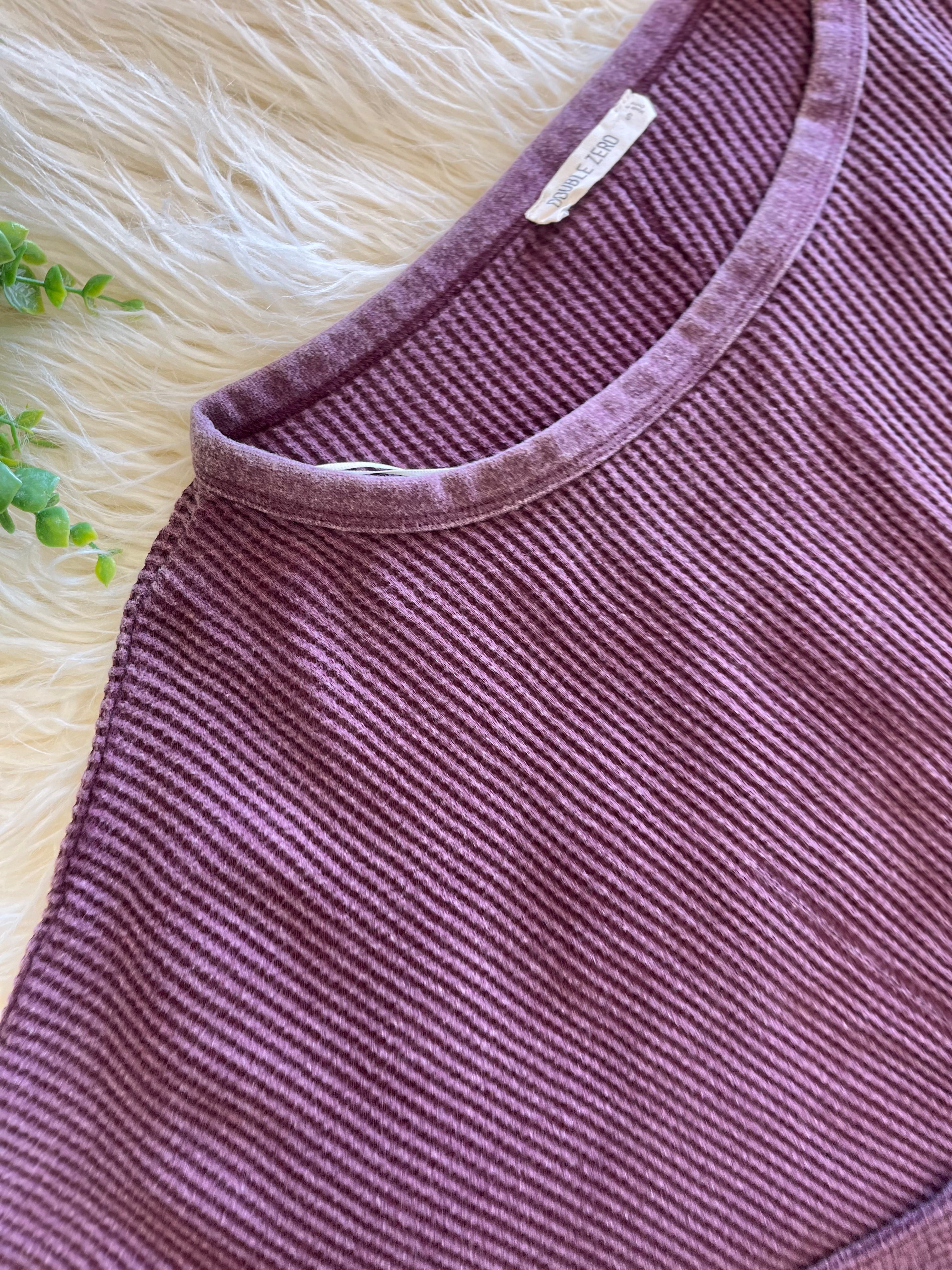Women’s Double Zero Dark Cherry Long Sleeve Top