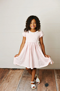 Swoon Baby Pink Bow Dress Girls