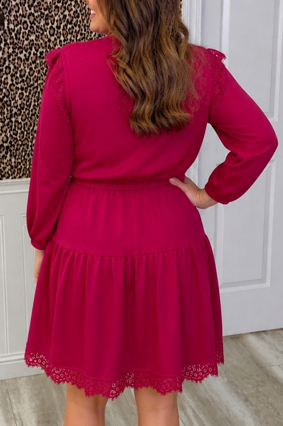 “Wine and Dine” Date Night Dress - Women's