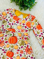 Girl’s Fall Pumpkin Dress