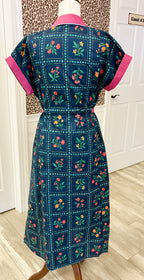 Women’s Umgee Navy Wild Flower Dress